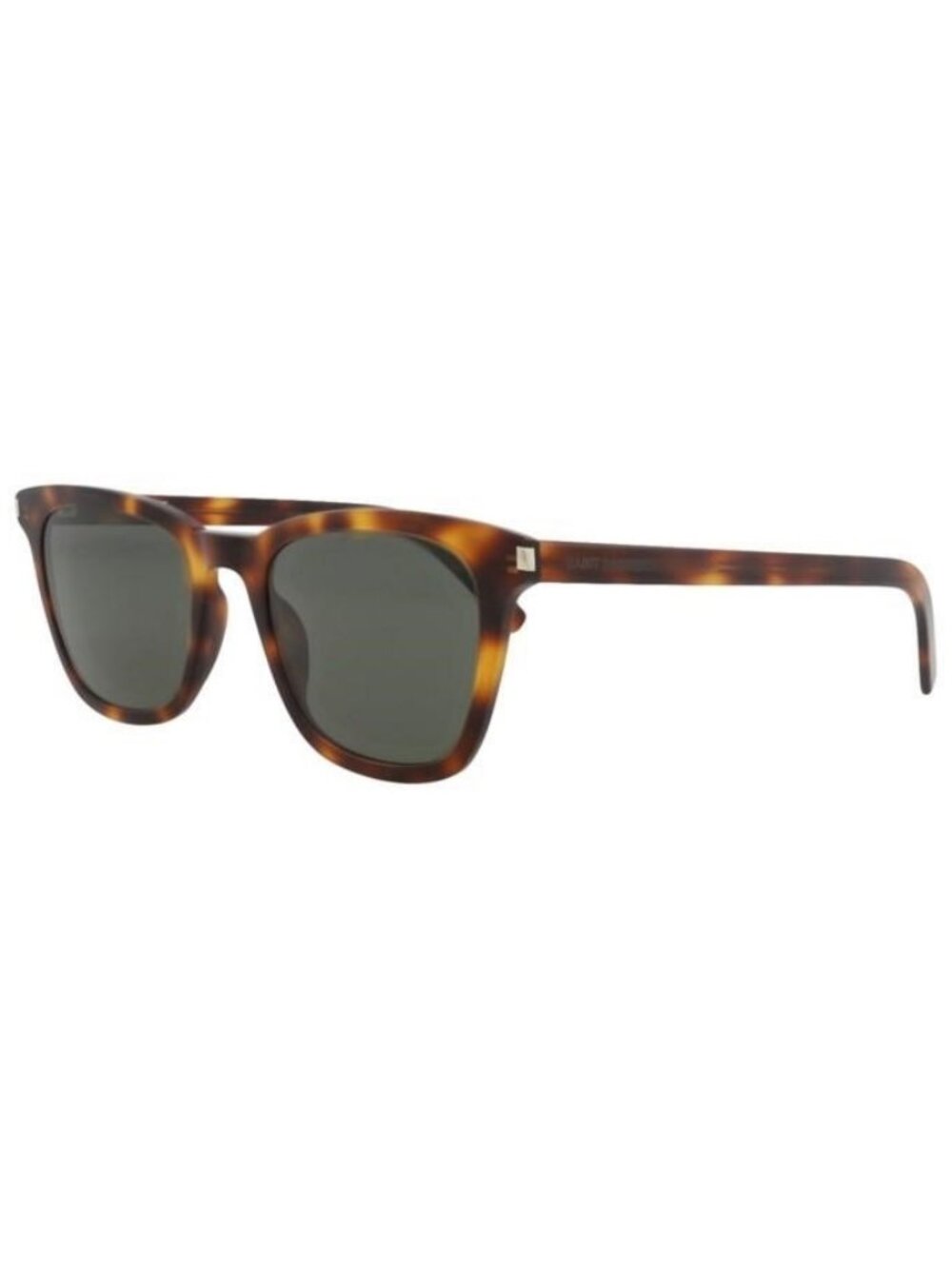 New Saint Laurent Womens Square/Rectangle Havana Havana Grey Fashion Designer Ey